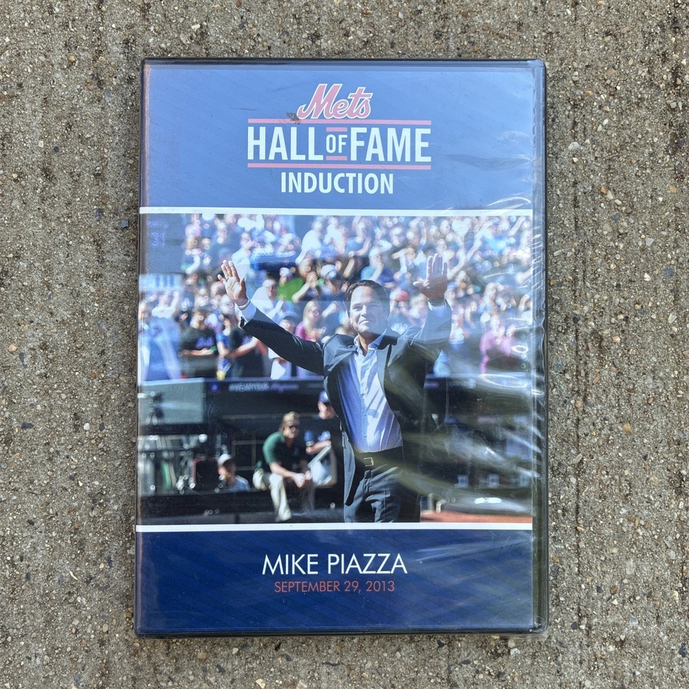 New Sealed NY New York Mets Mike Piazza Hall Of Fame Induction DVD 9/29/13 2013